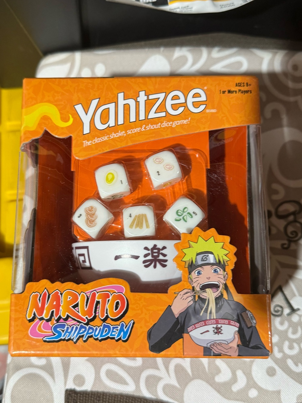 Naruto Shippuden  - Yahtzee dice game new in box